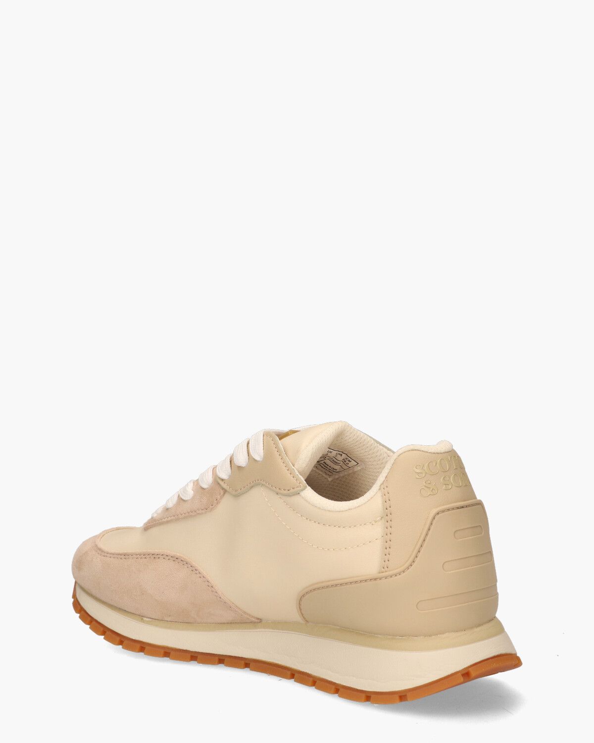 Inez Ecru/Beige Damessneakers