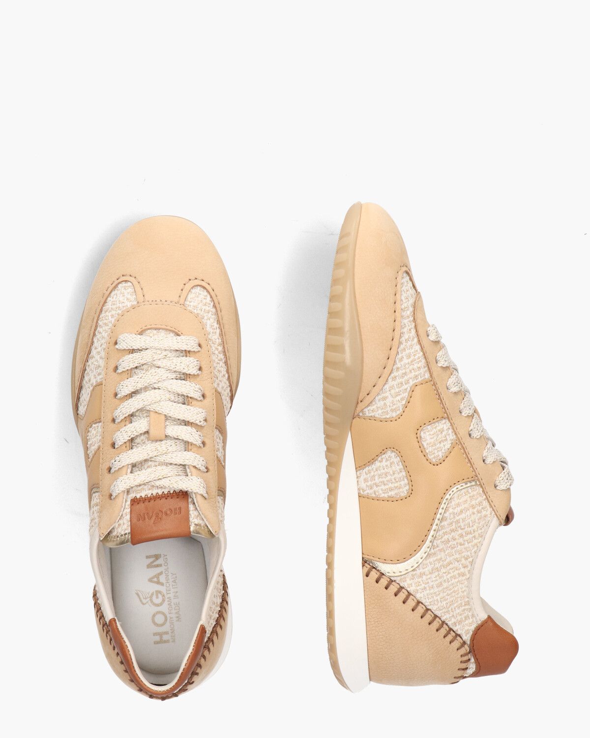 Olympia-Z Bruin Damessneakers