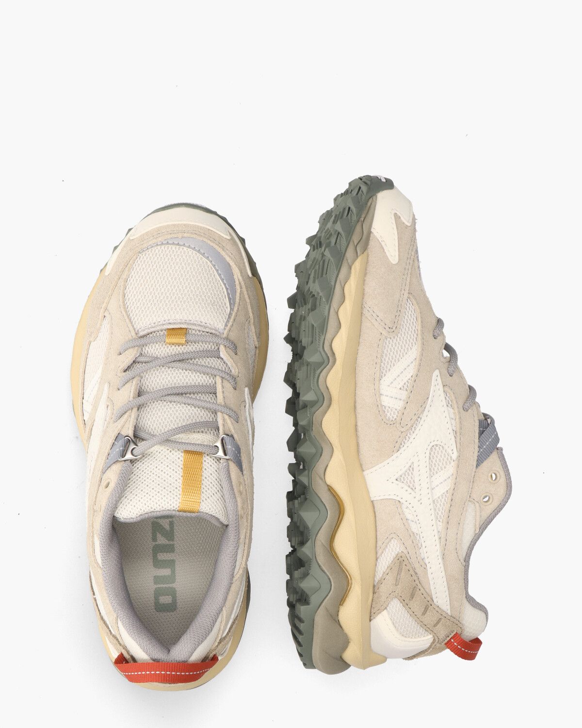 Wave Mujin TL Off-White/Beige Damessneakers