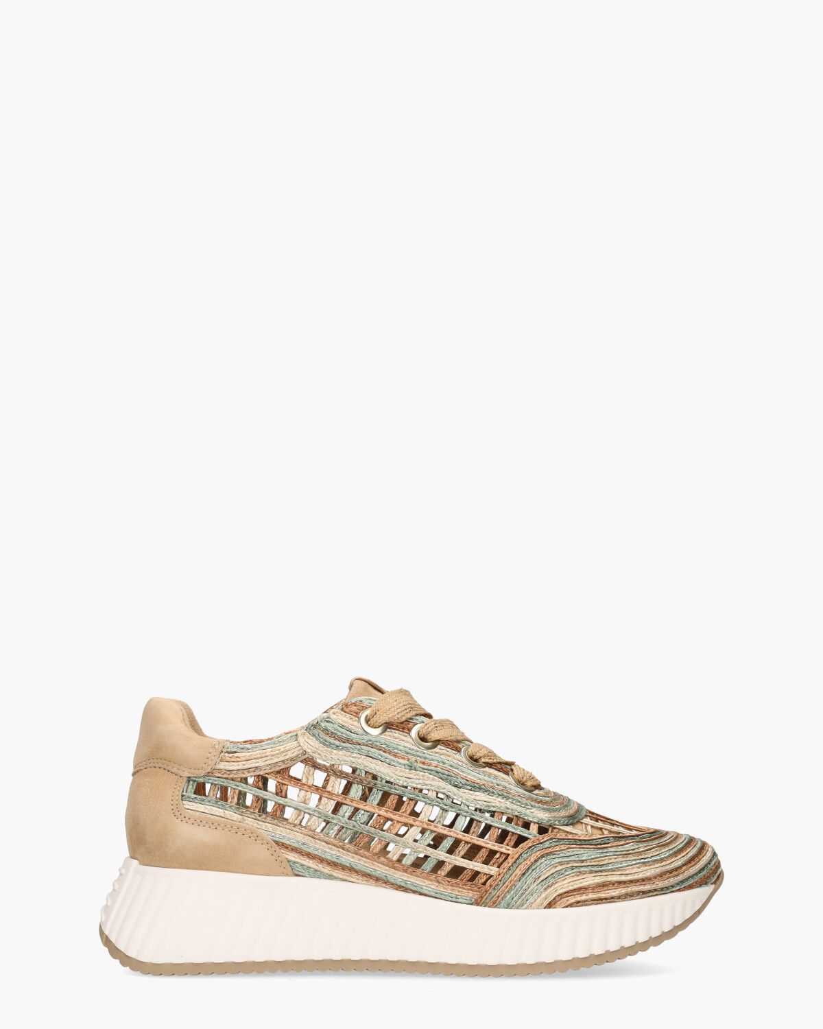 Ardi Lichtbruin/Multicolor Damessneakers