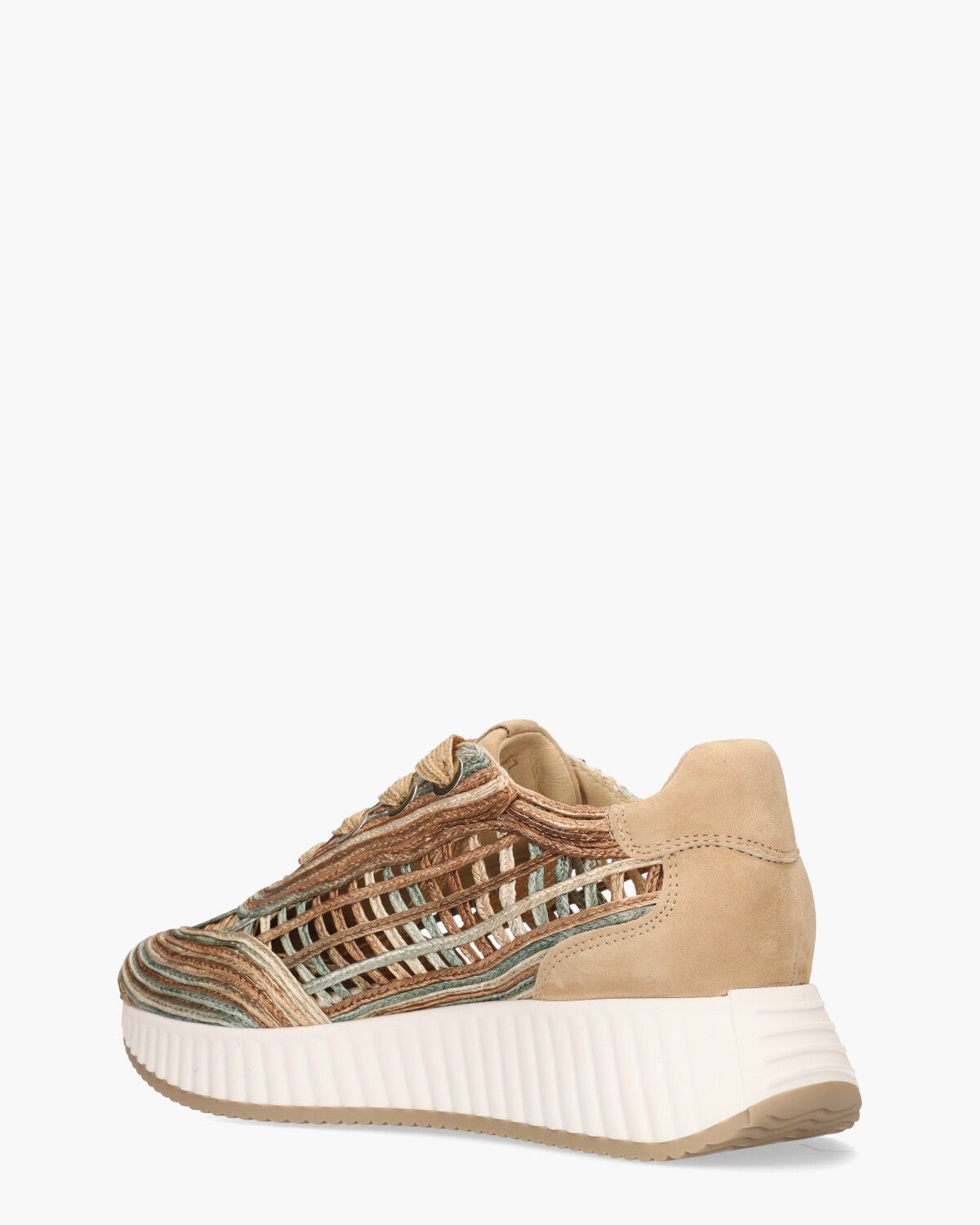 Ardi Lichtbruin/Multicolor Damessneakers