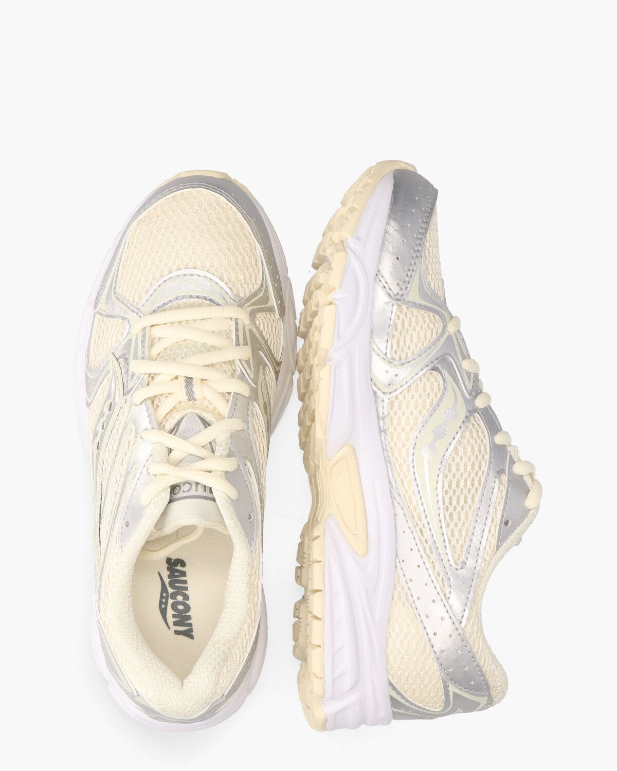Ride Millennium Off White/Zilver Damessneakers