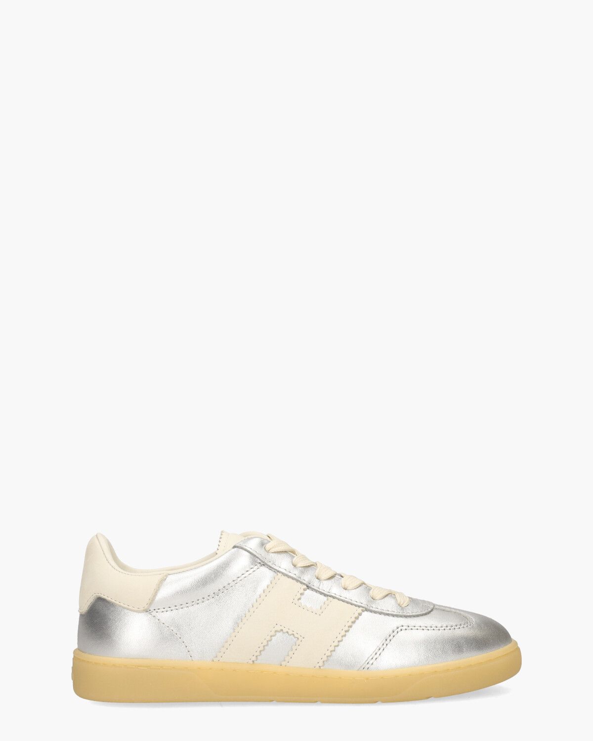 Cool Zilver/Off-White Damessneakers