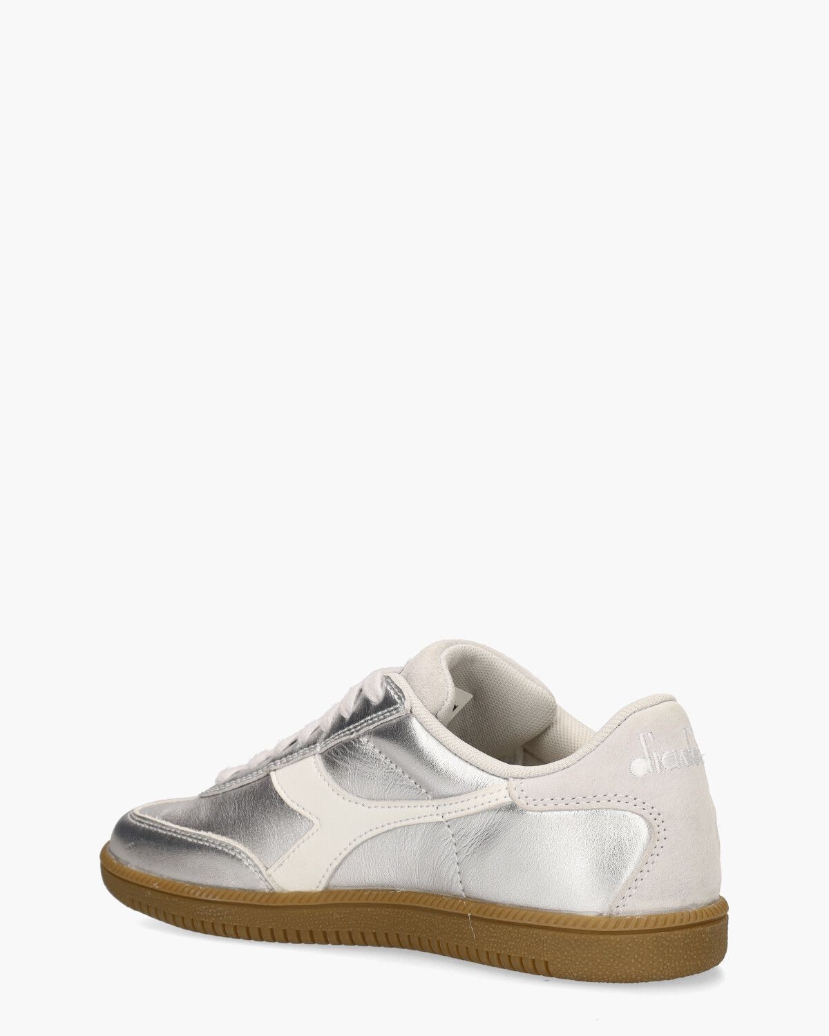 Trainer Metallic Zilver Damessneakers