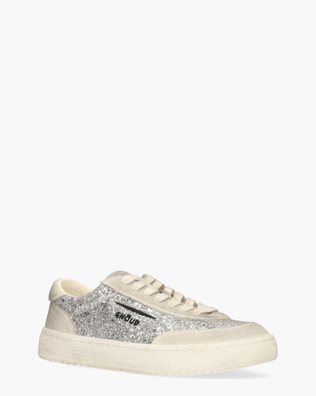 Lido Low Grijs/Zilver Damessneakers