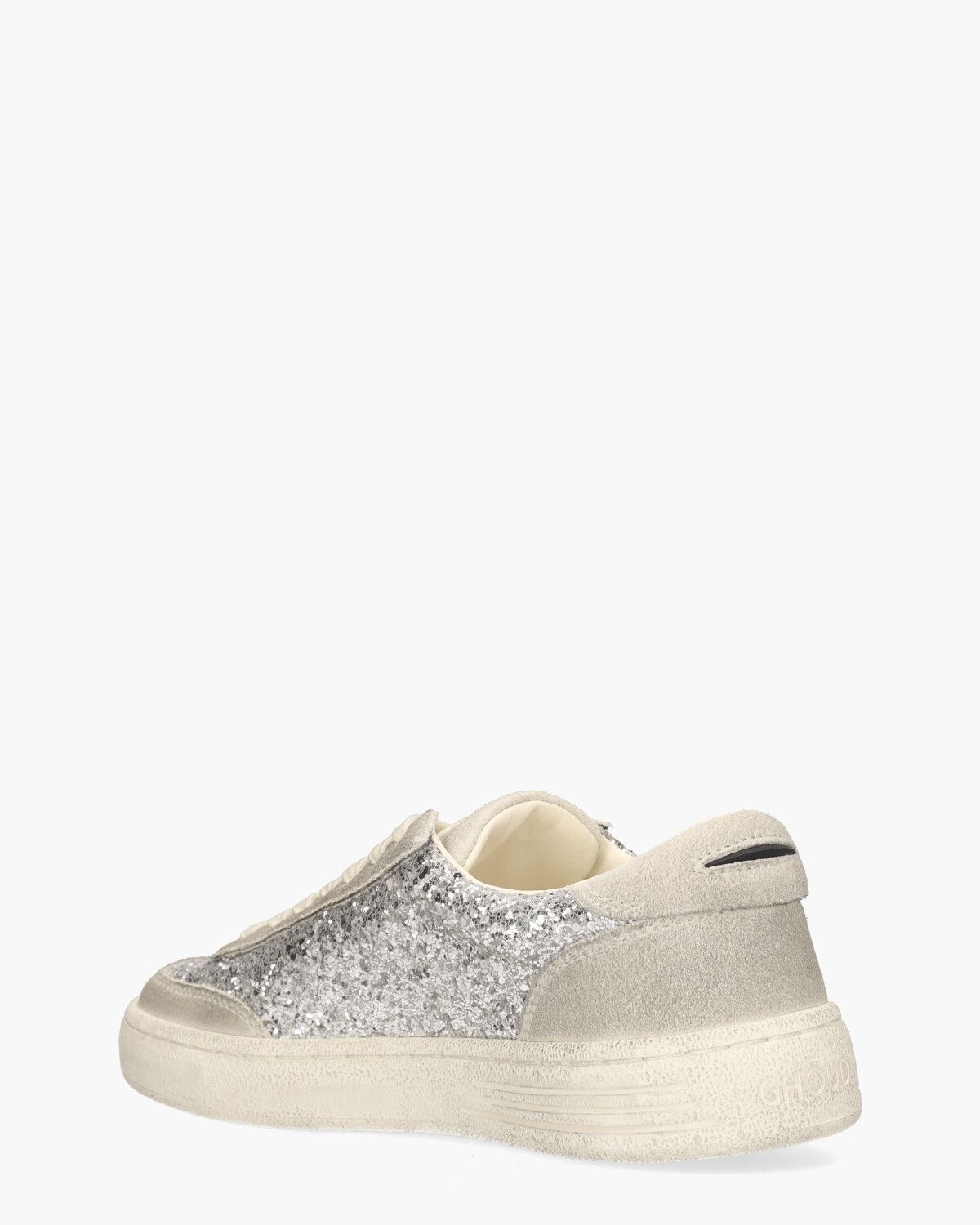 Lido Low Grijs/Zilver Damessneakers