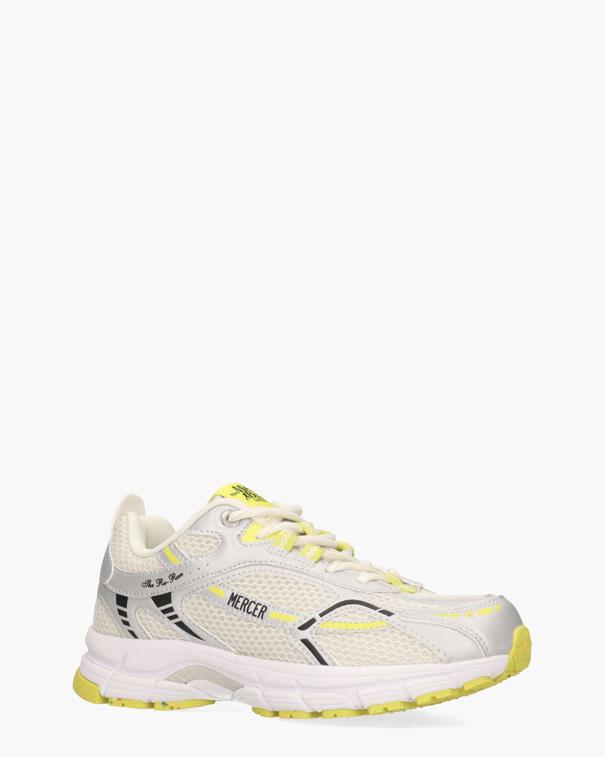 The Re-Run Neon Zilver/Geel Damessneakers