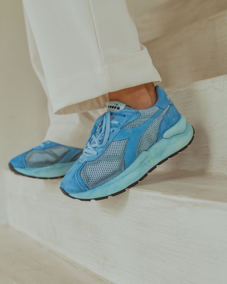 Mercury Elite Dip-Dye Blauw Damessneakers