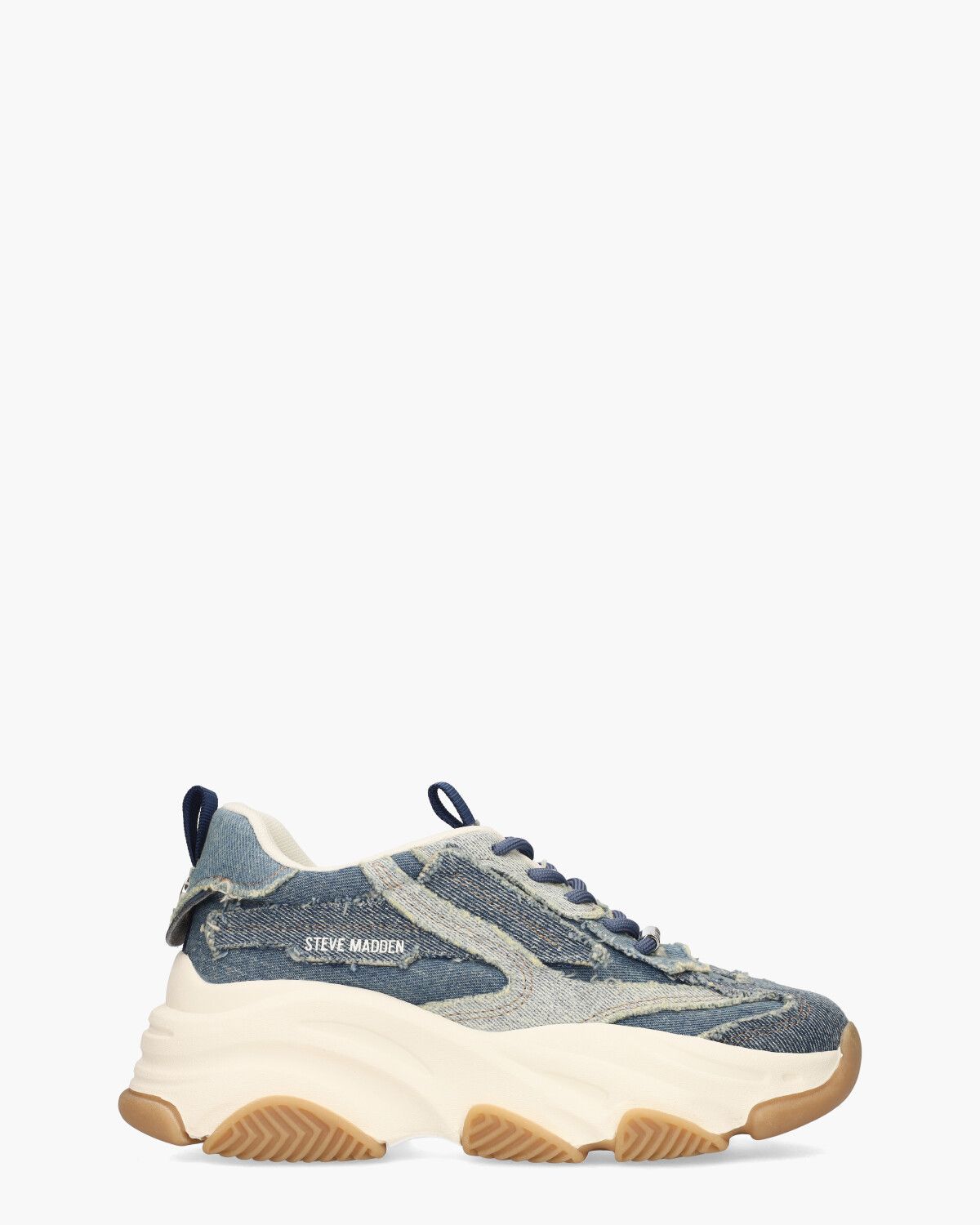 Possession-E Jeansblauw Damessneakers