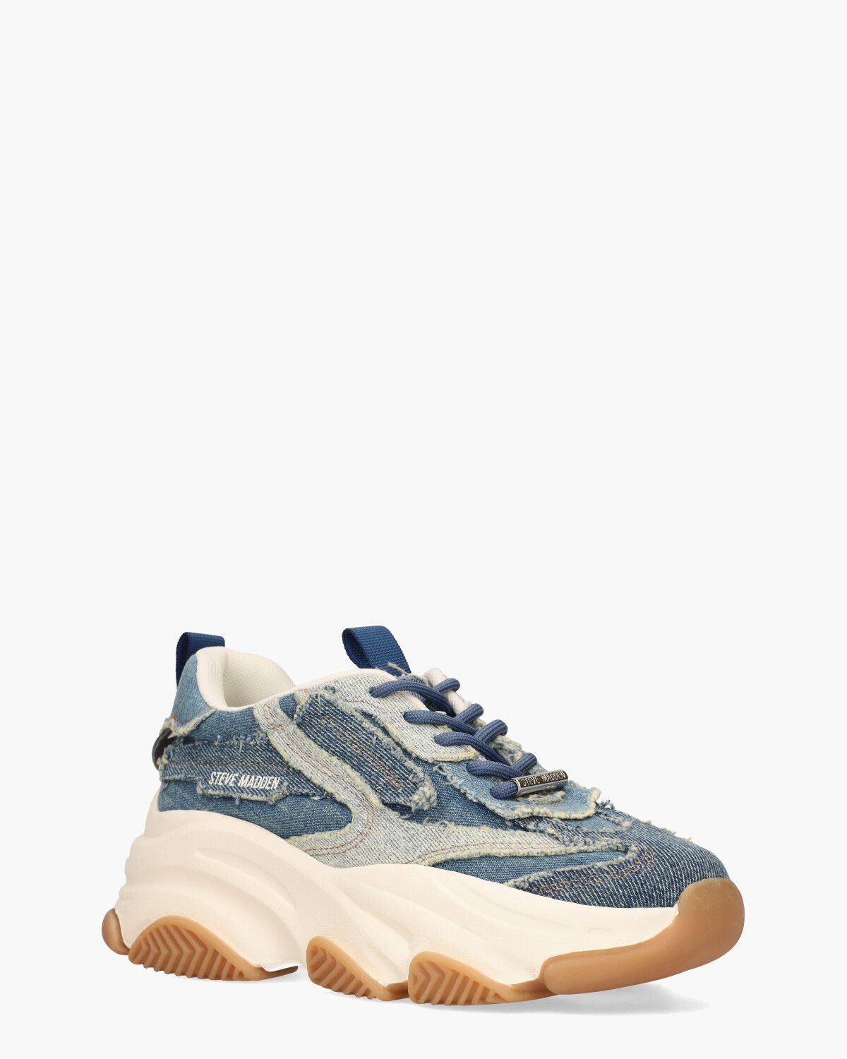 Possession-E Jeansblauw Damessneakers