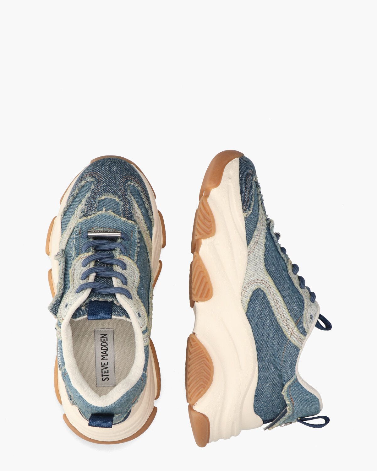 Possession-E Jeansblauw Damessneakers