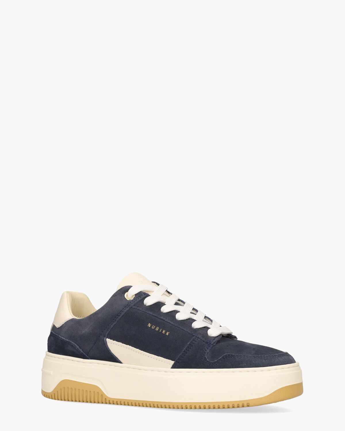 Basket Court Miele Donkerblauw Damessneakers
