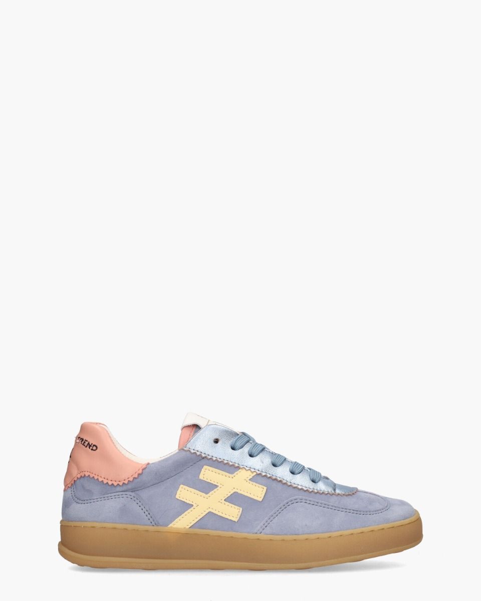 Iconic II Blauw/Multicolor Damessneakers