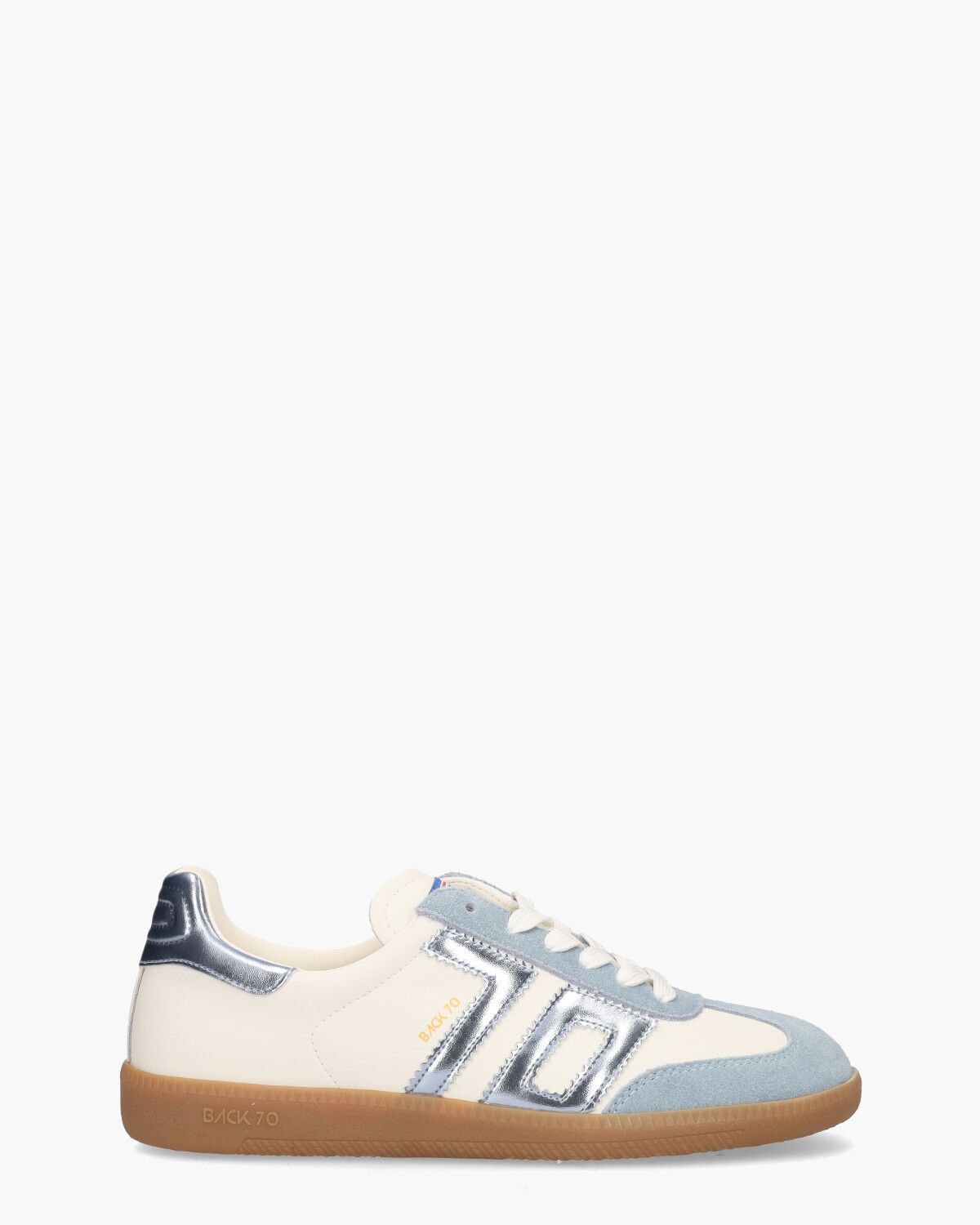 Cloud 2502-19 Wit/Blauw Damessneakers