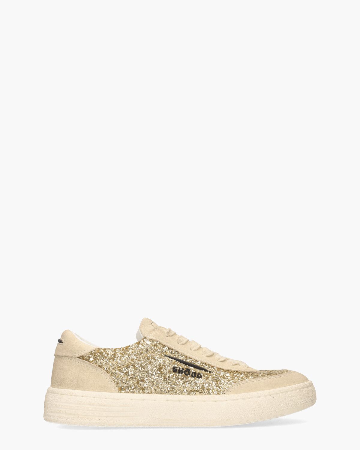 Lido Low Beige/Goud Damessneakers