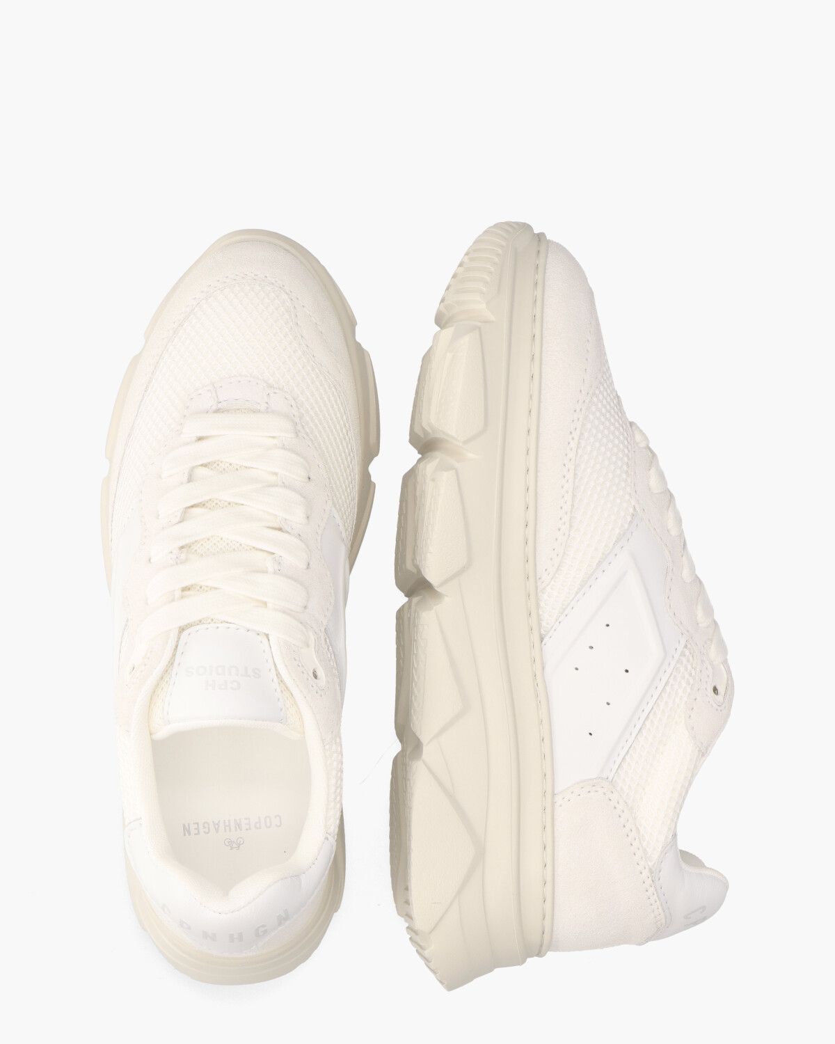 CPH53 Material Mix Wit/Off-White Damessneakers
