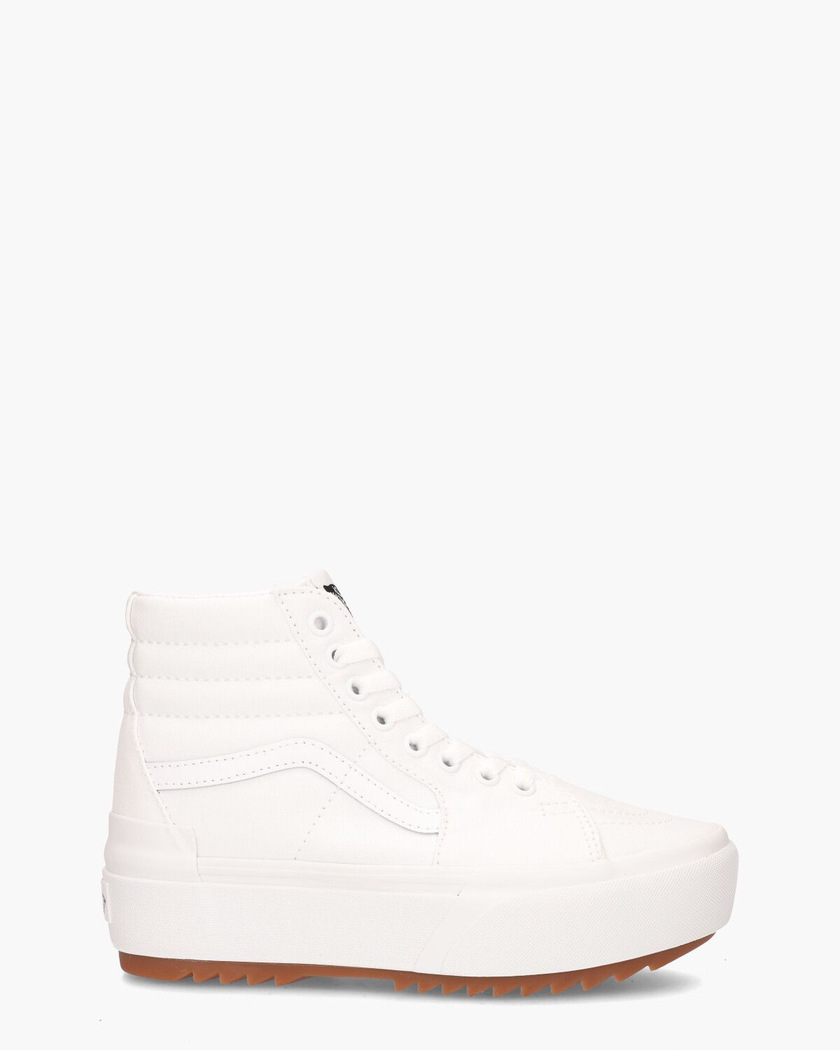 SK8-Hi Stacked Canvas Wit Damessneakers