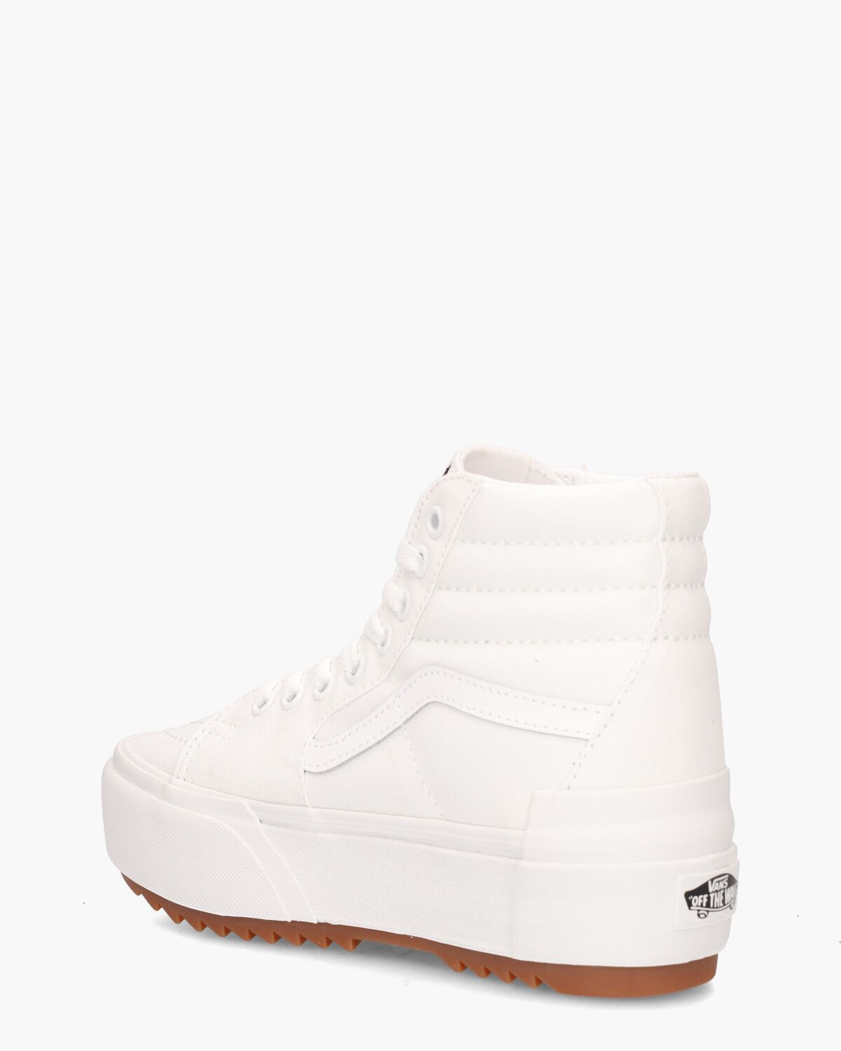 SK8-Hi Stacked Canvas Wit Damessneakers