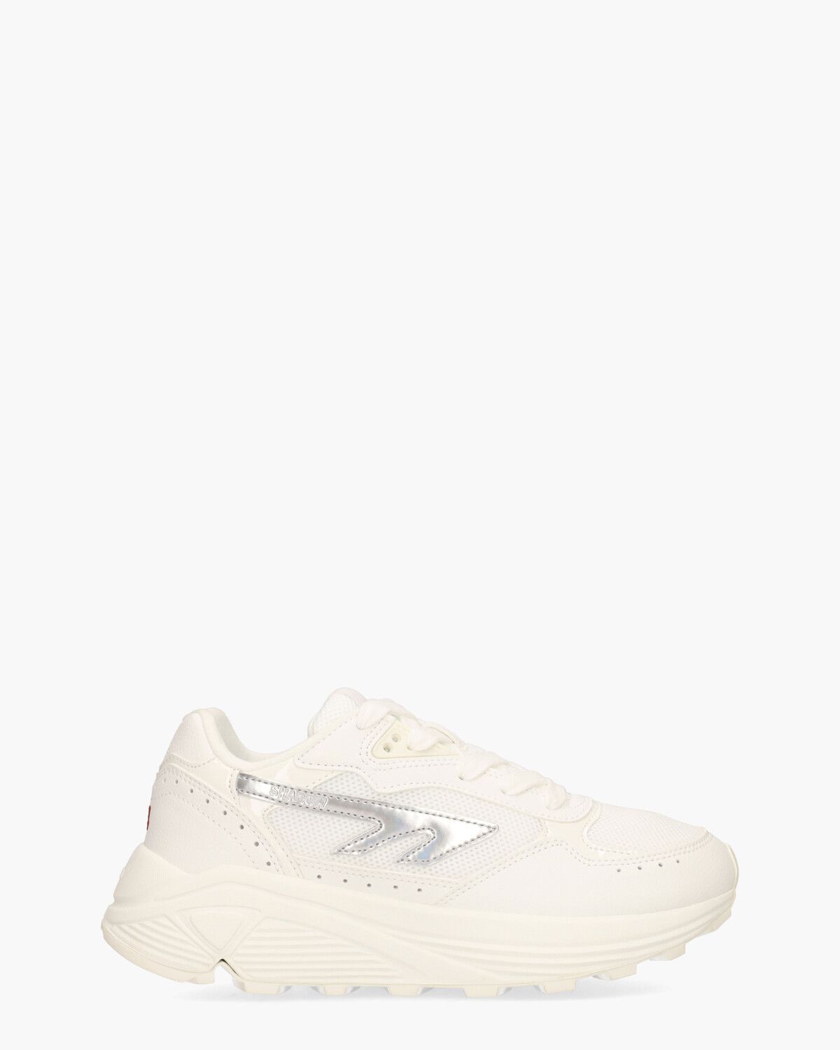 HTS Shadow RGS 1974 Wit/Zilver Damessneakers