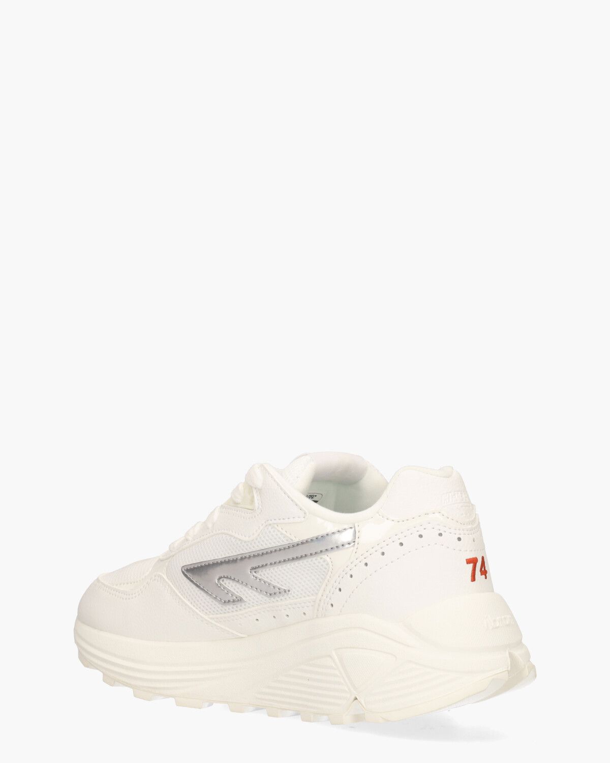 HTS Shadow RGS 1974 Wit/Zilver Damessneakers
