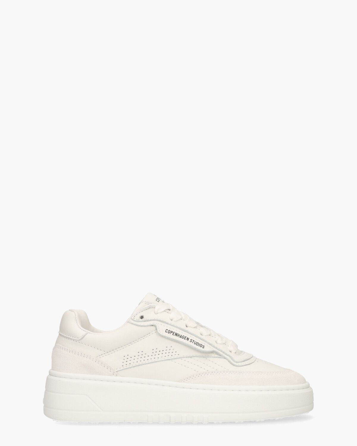 CPH89 Leather Mix Wit Damessneakers