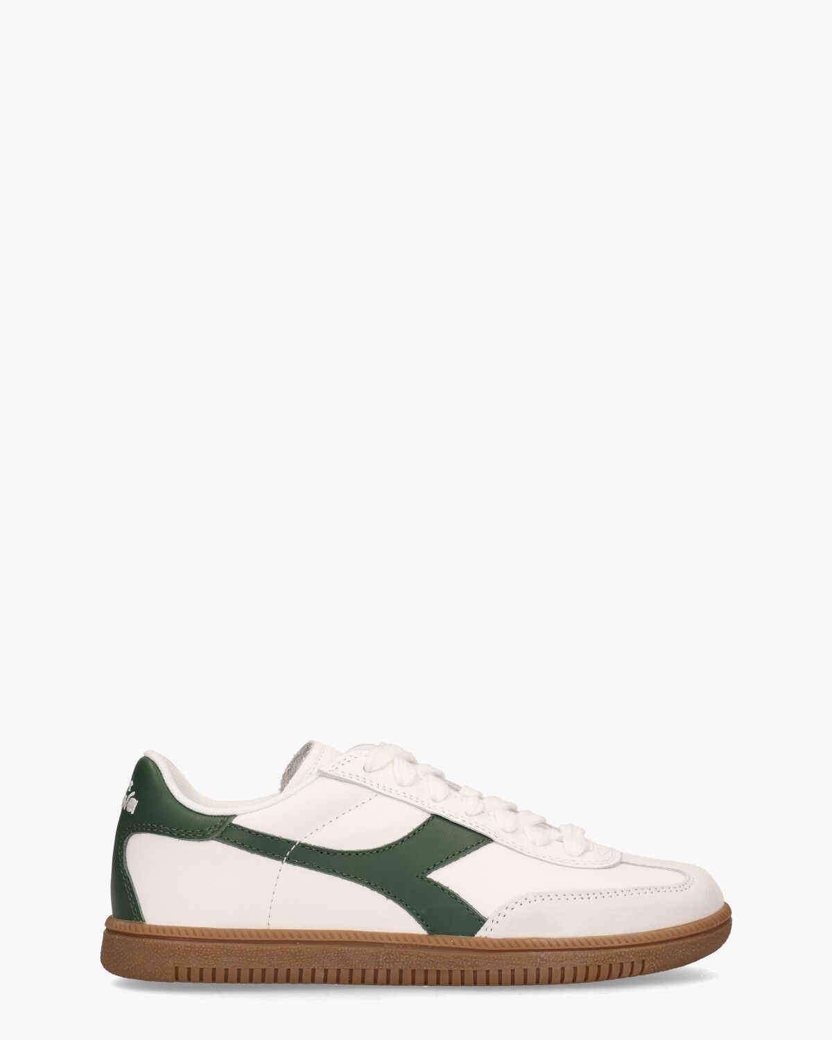 Trainer Wit/Groen Damessneakers
