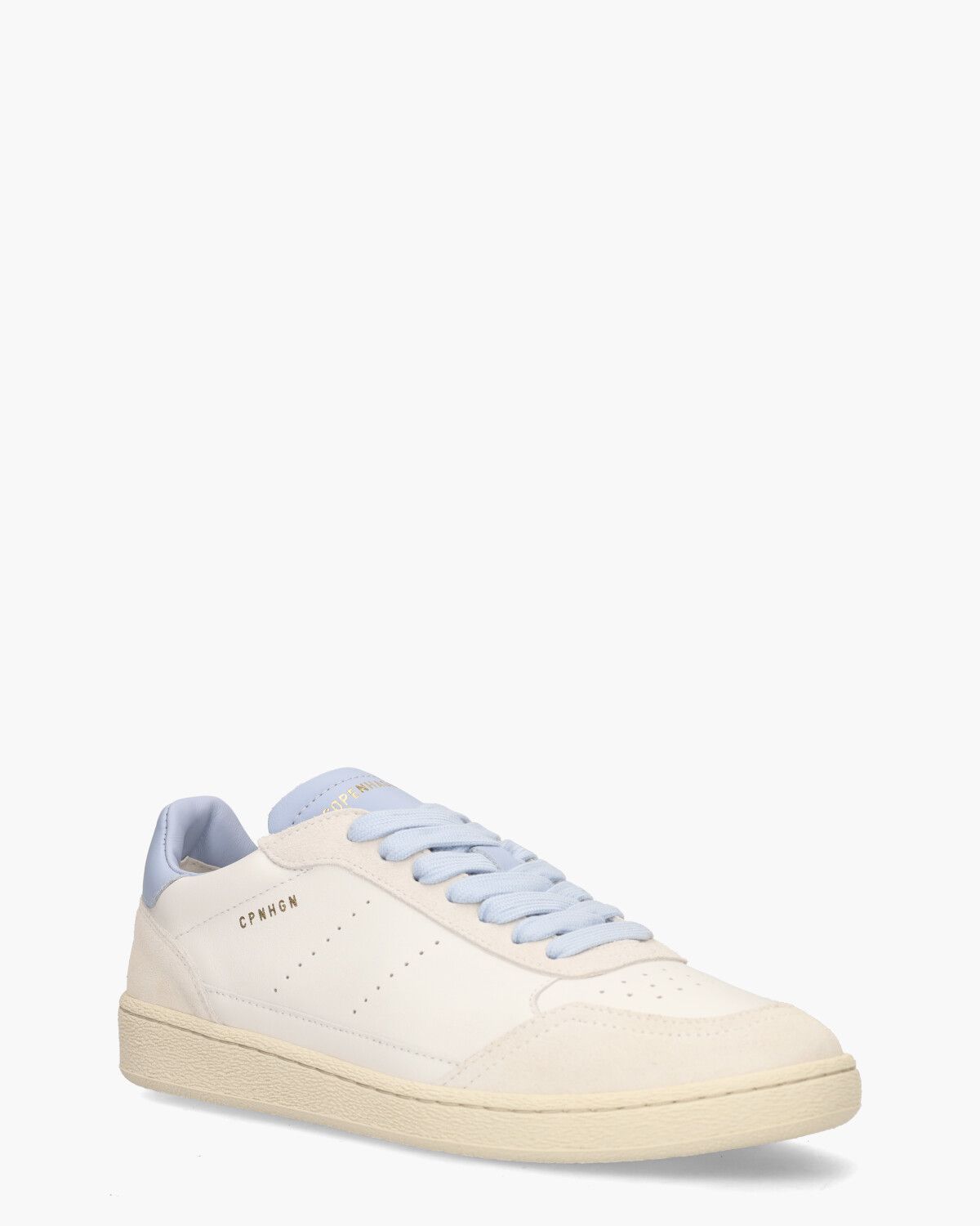 CPH255 Wit/Lichtblauw Damessneakers