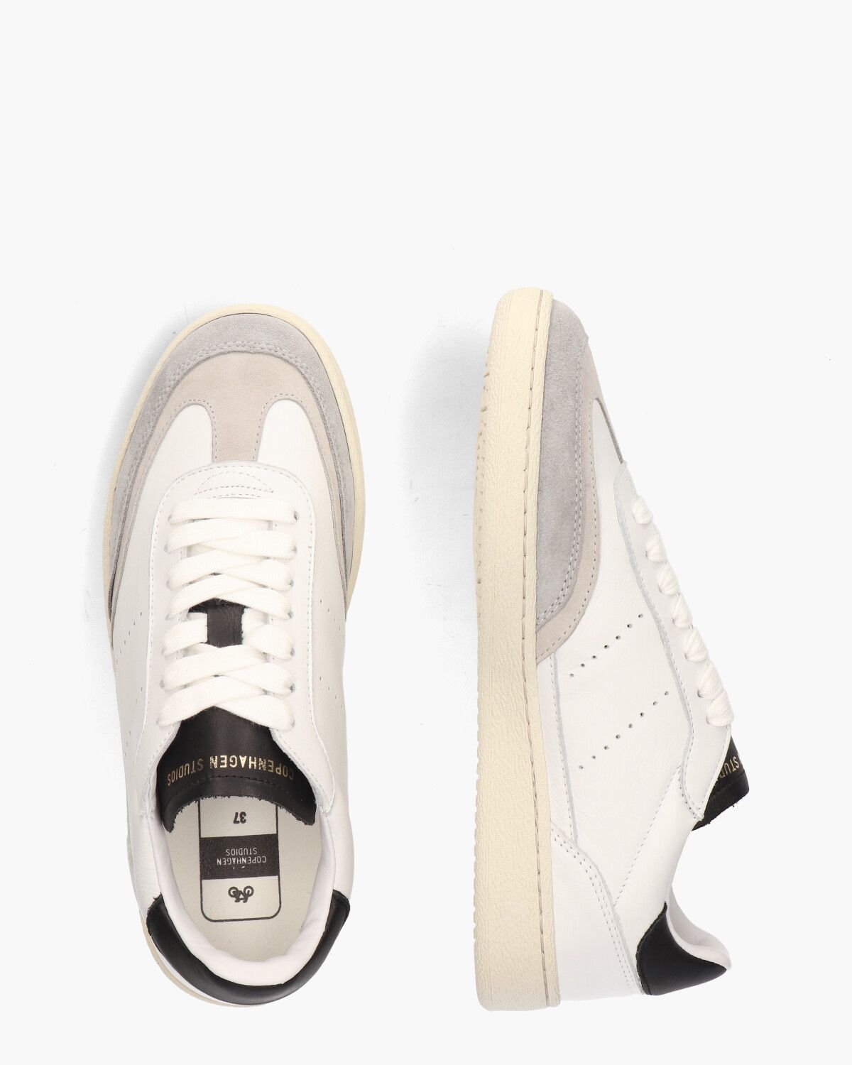 CPH255 Wit/Zwart Damessneakers