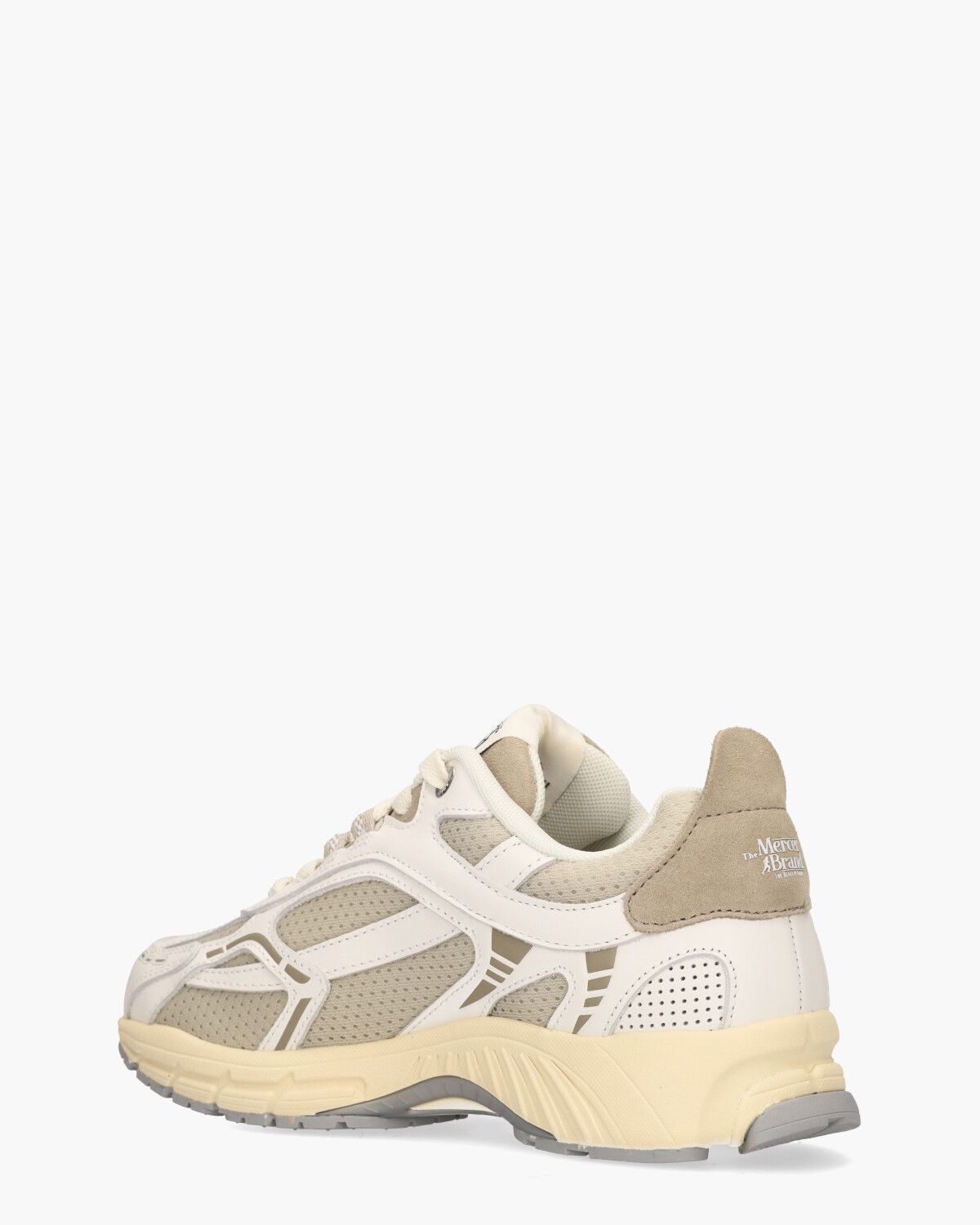 The Re-Run Vintage Wit/Beige/Taupe Damessneakers