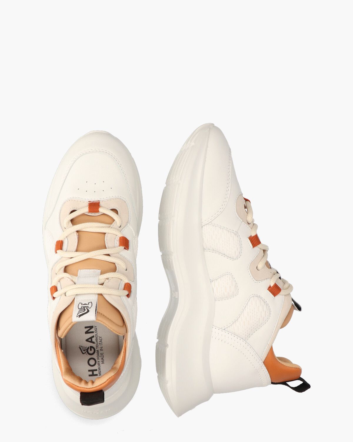 H585 Wit Damessneakers