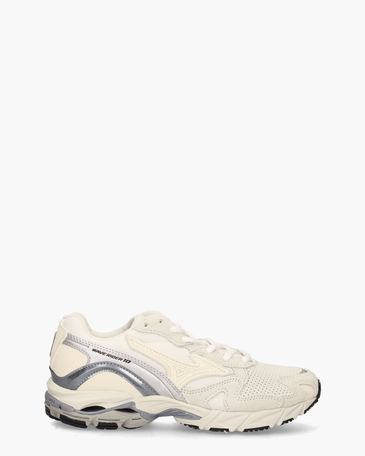 Wave Rider 10 Off-White/Zilver Damessneakers