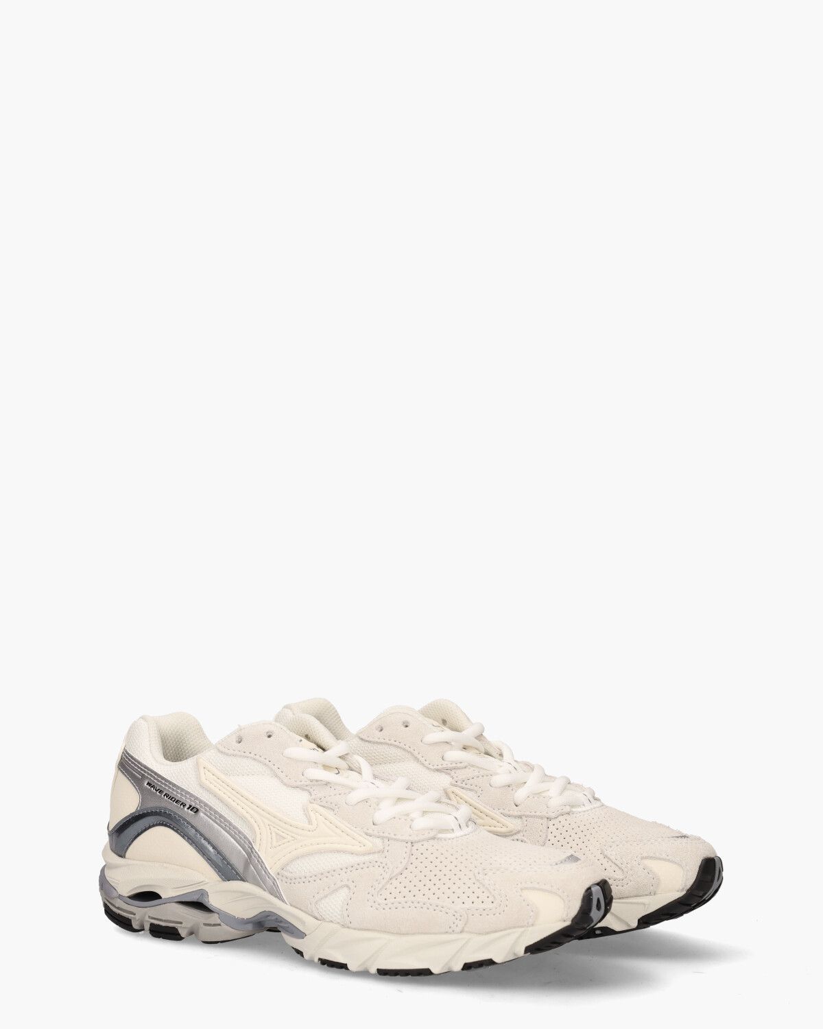 Wave Rider 10 Off-White/Zilver Damessneakers