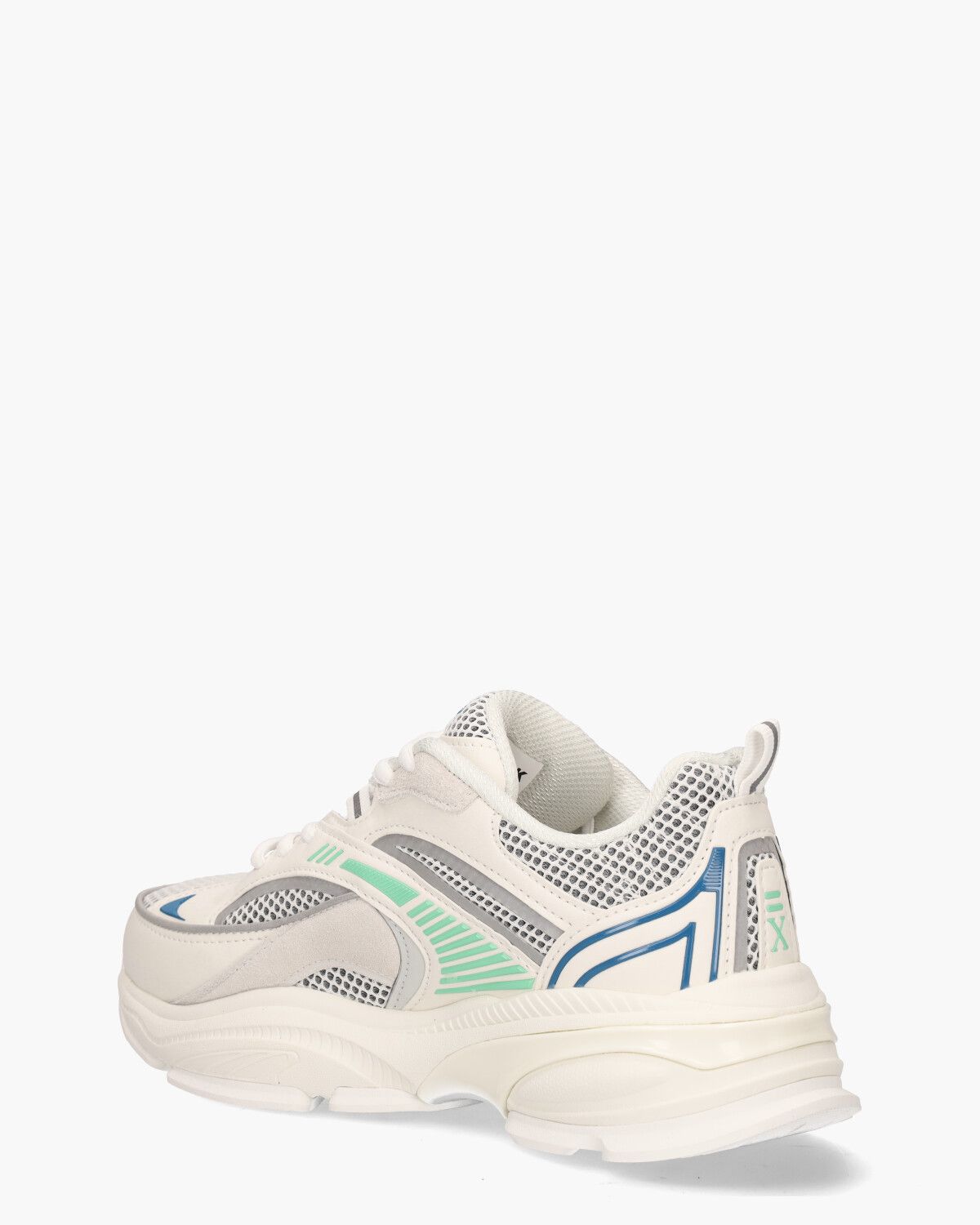 Comet Runner Wit/Multicolor Damessneakers