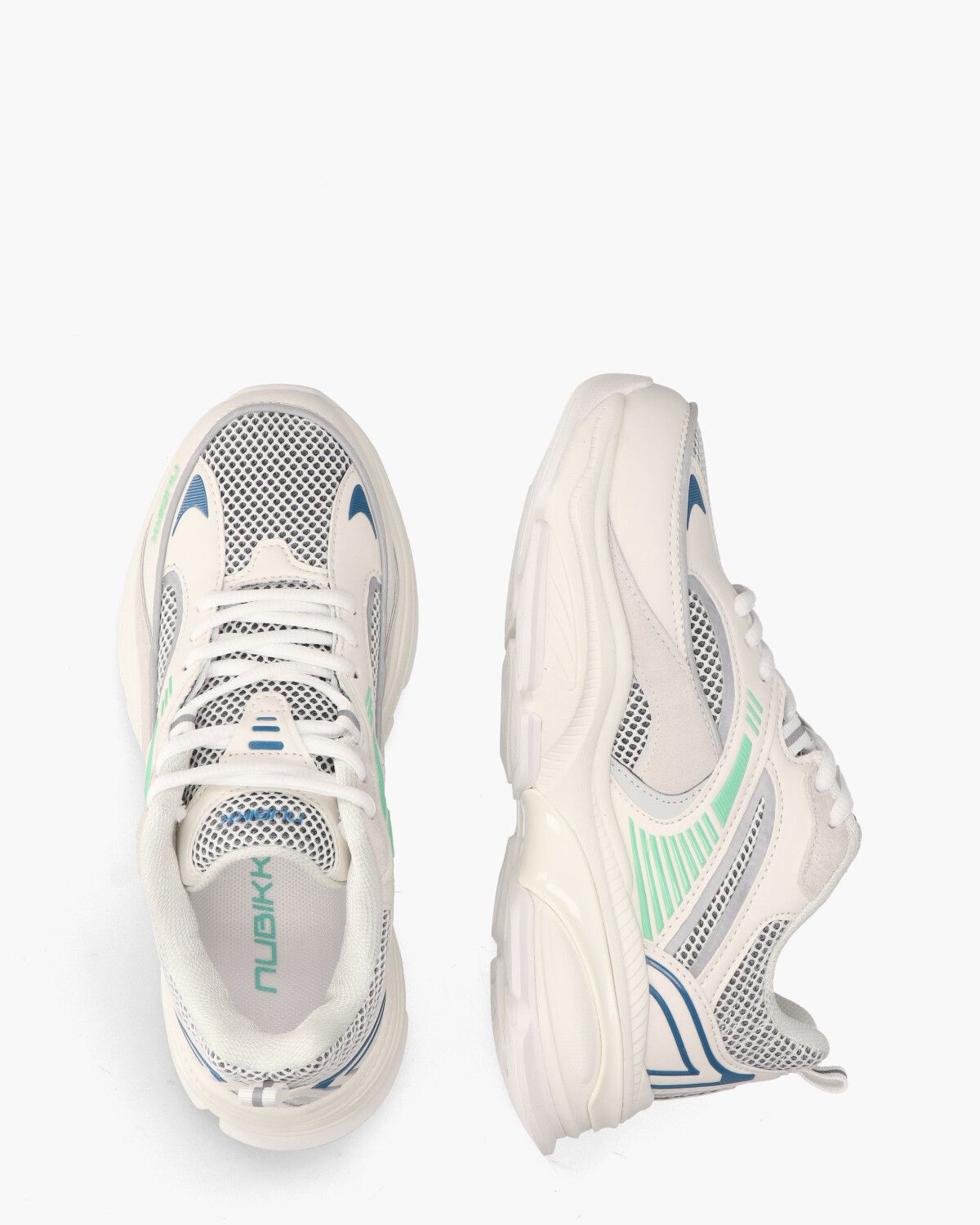 Comet Runner Wit/Multicolor Damessneakers