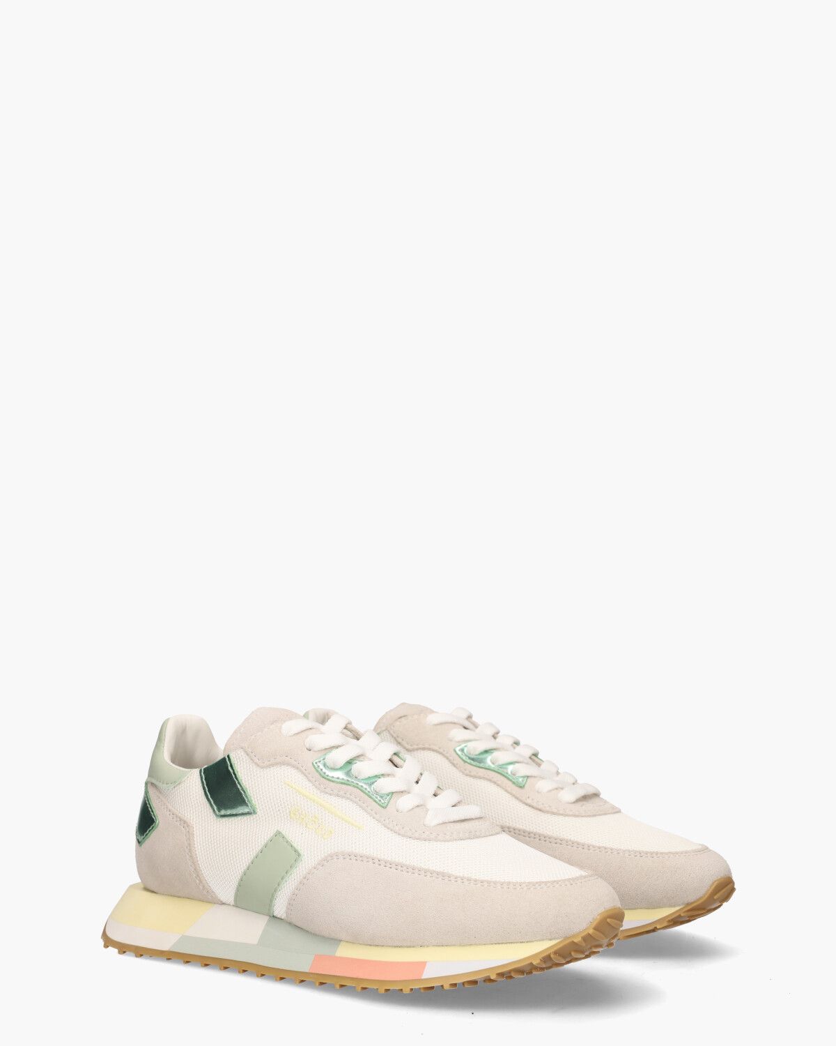 Rush Wit/Beige/Multicolor Damessneakers