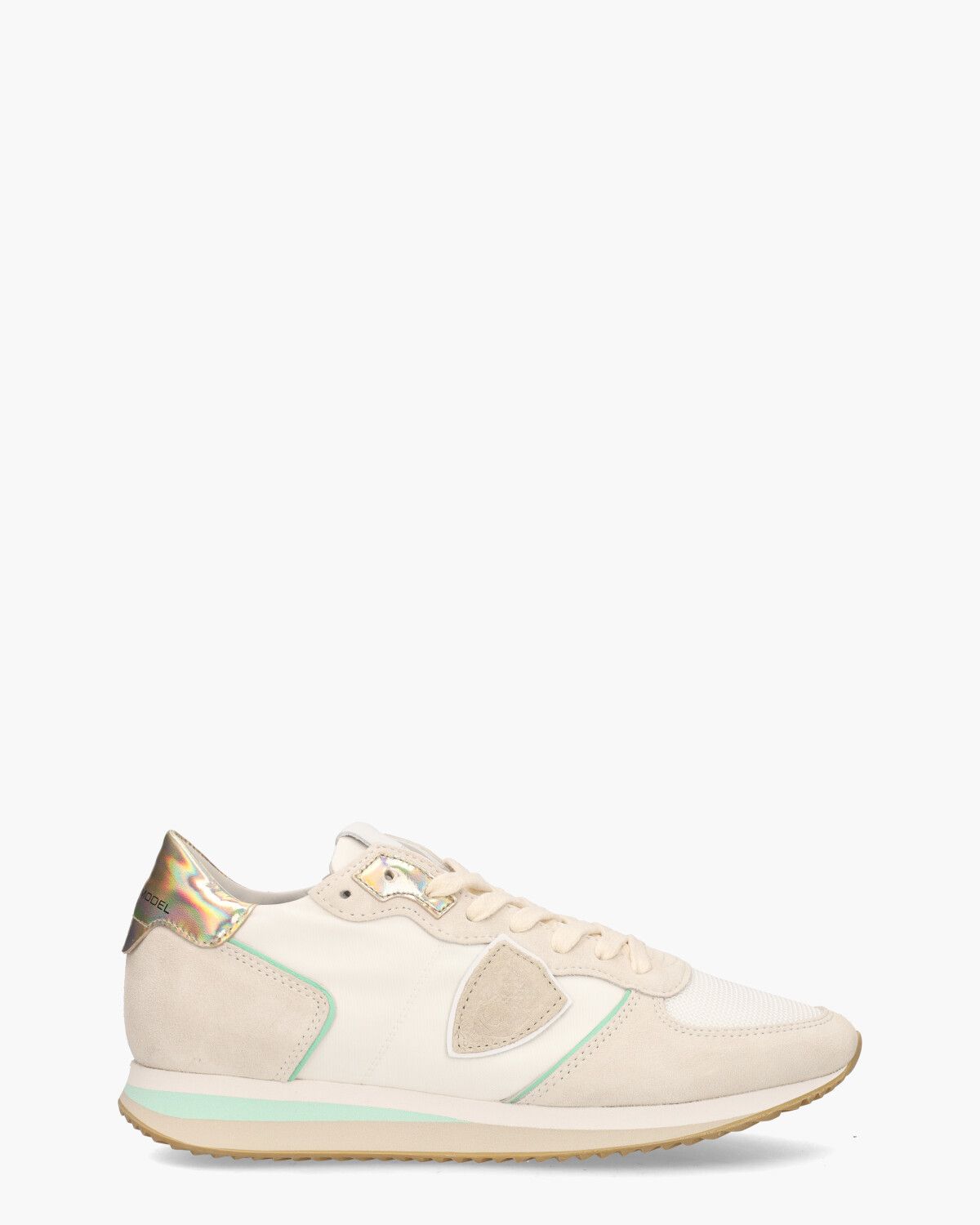 Tropez X Mondial Wit/Beige Damessneakers