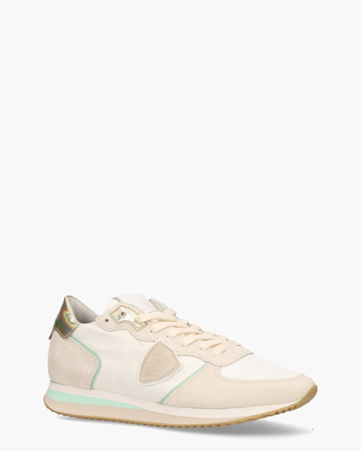 Tropez X Mondial Wit/Beige Damessneakers