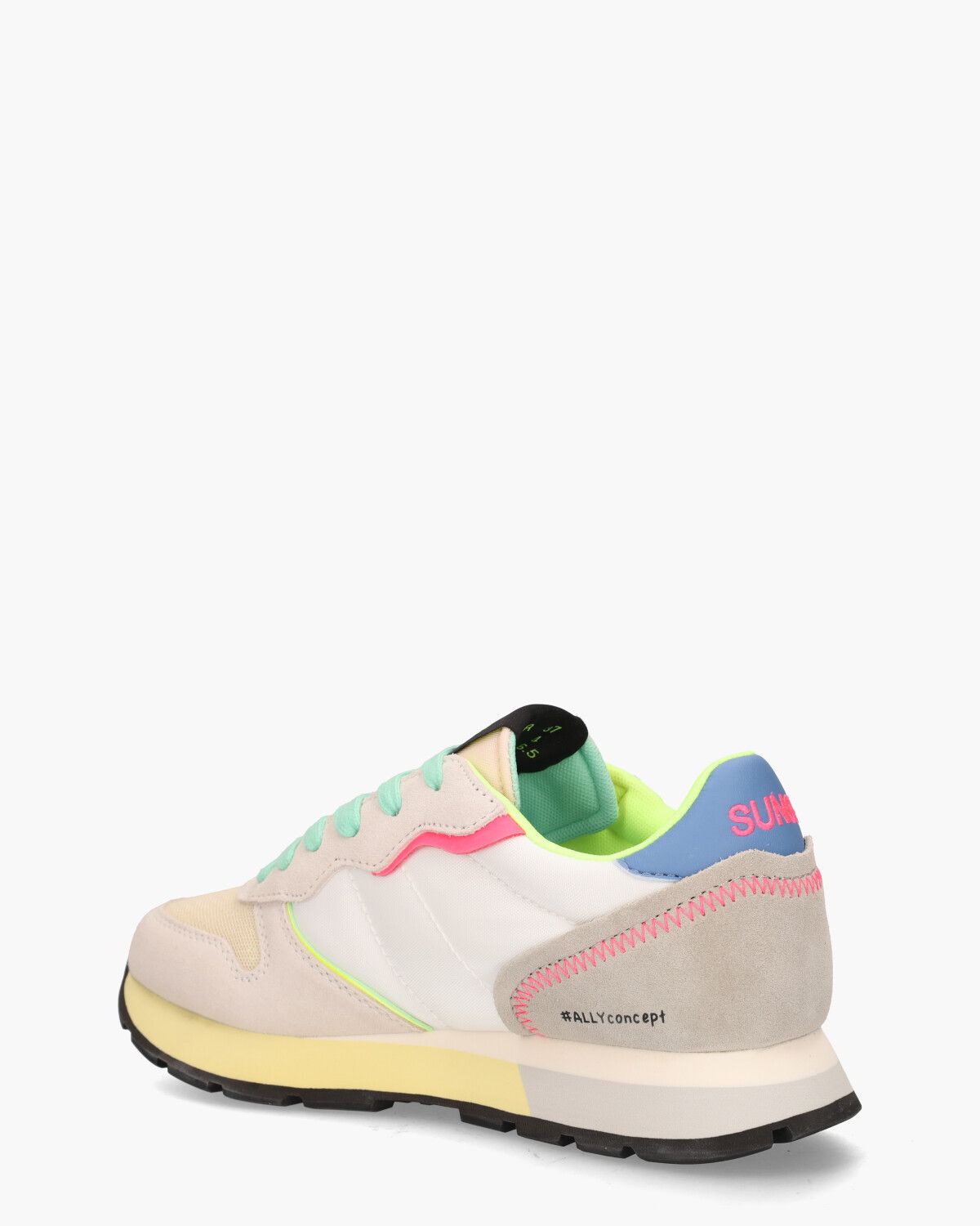 Ally Color Explosion Wit/Multicolor Damessneakers