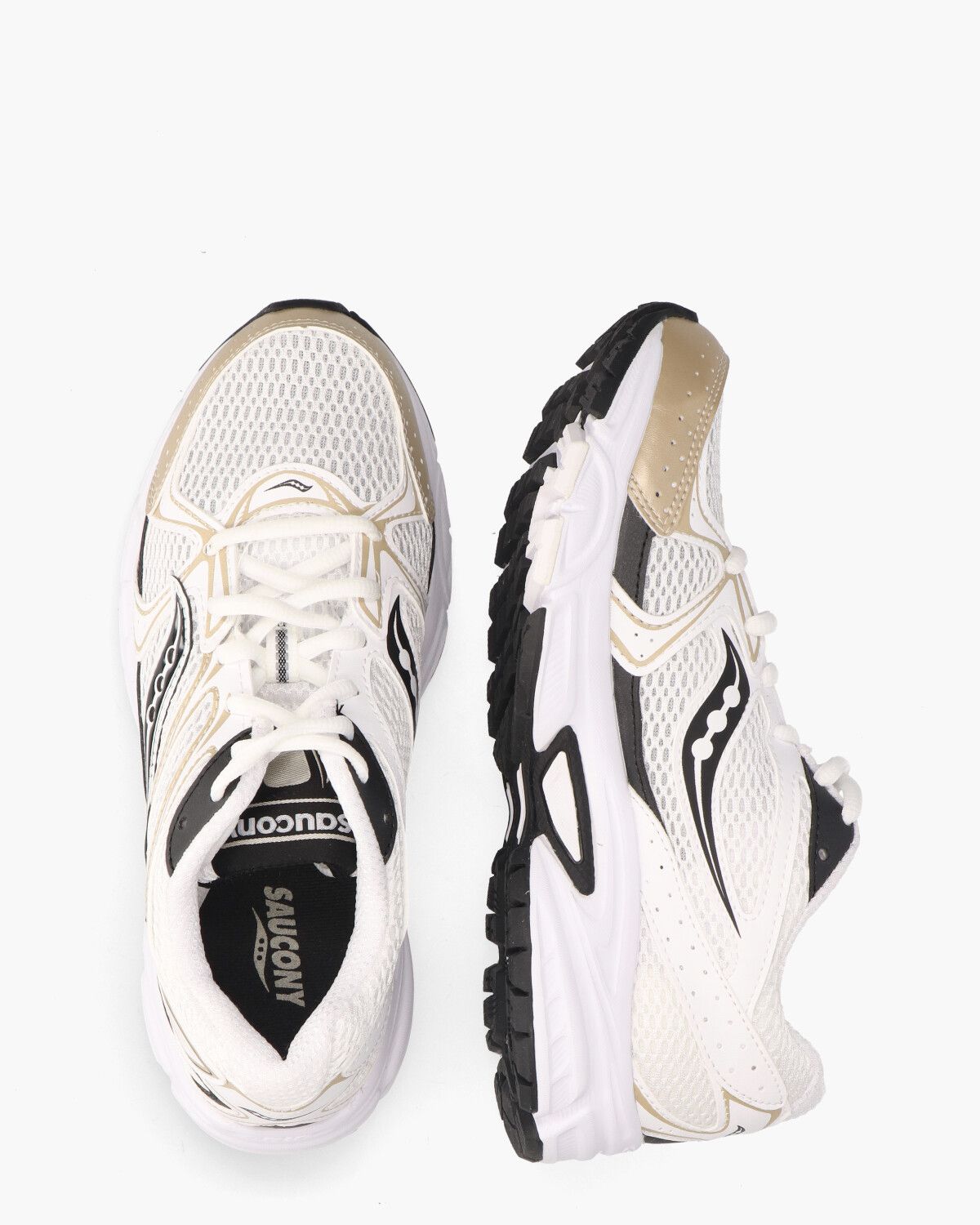 Ride Millennium Wit/Goud/Zwart Damessneakers