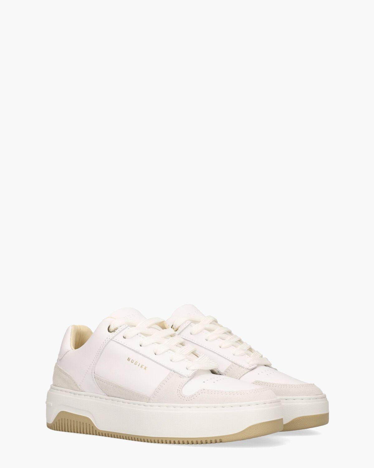 Basket Court Wit/Off-White Damessneakers