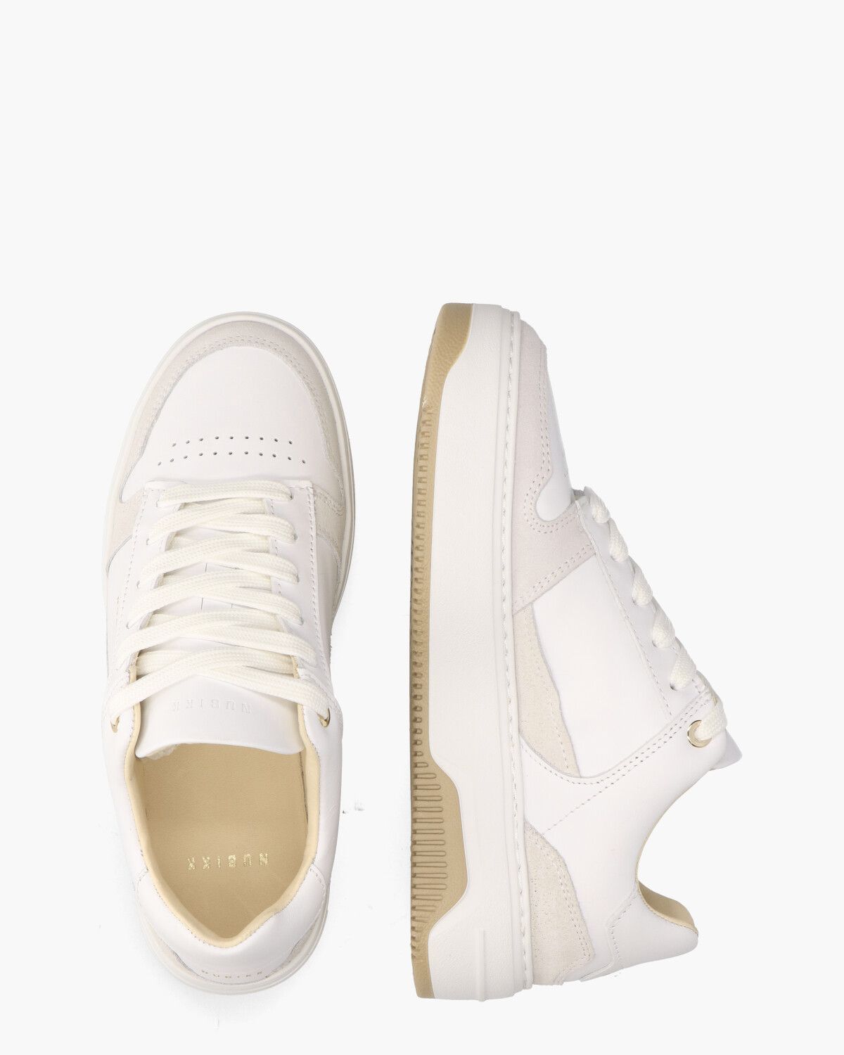 Basket Court Wit/Off-White Damessneakers