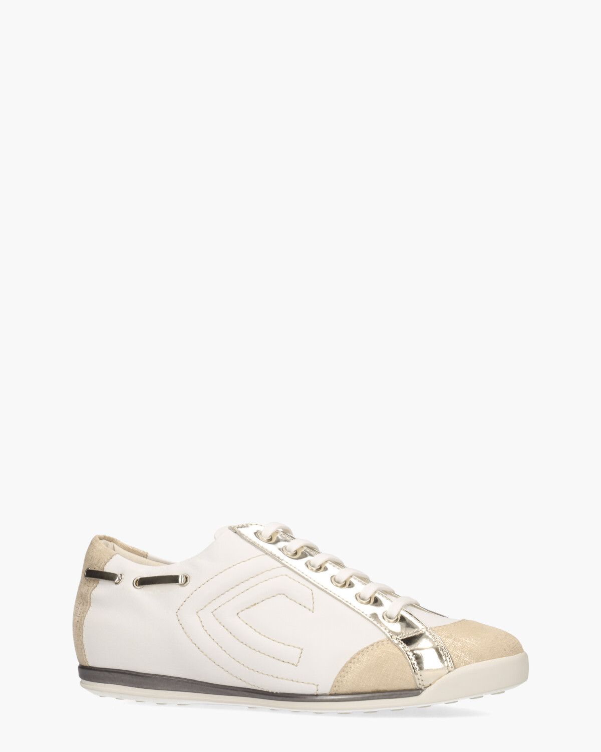 L902024 Wit/Beige Damessneakers