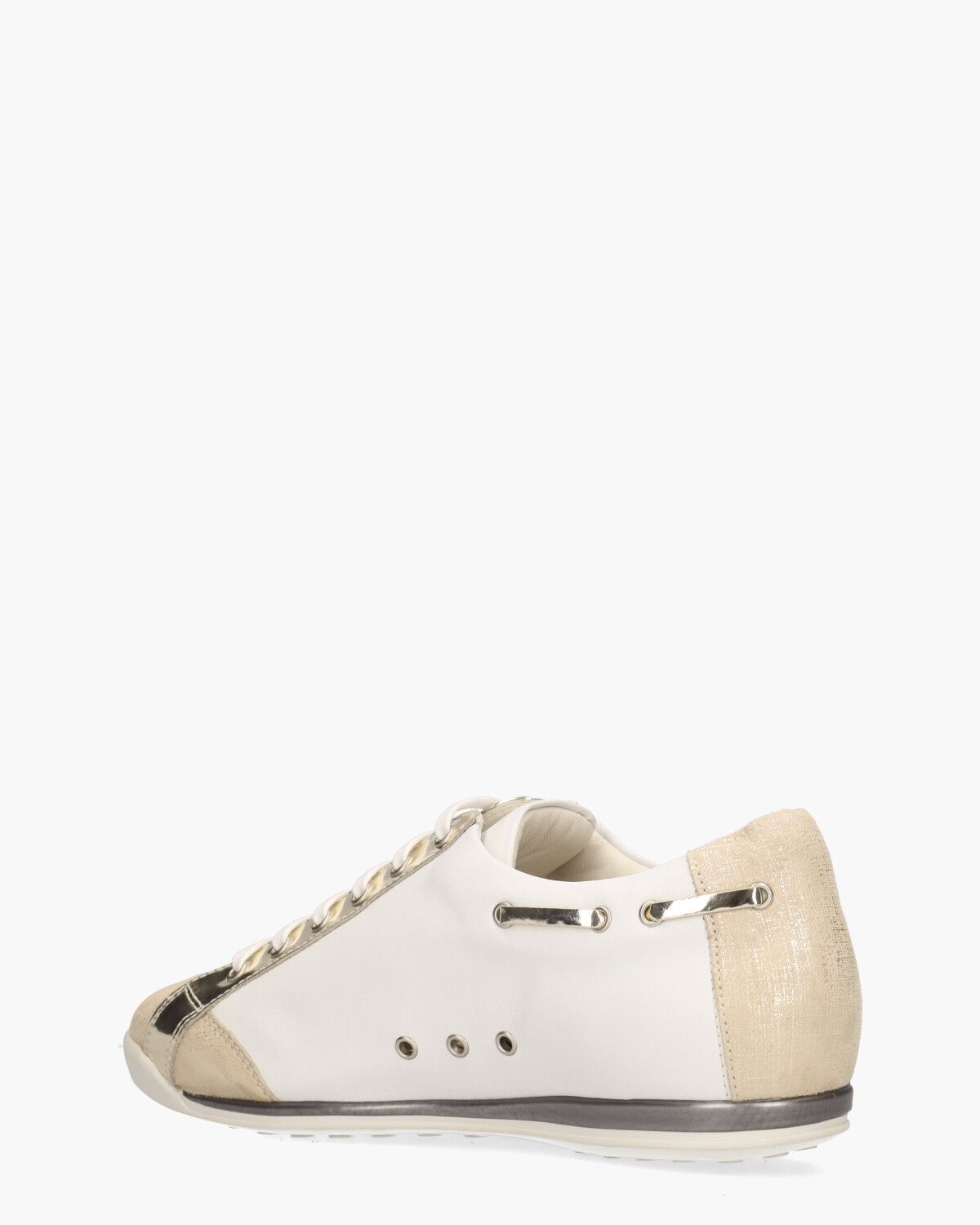 L902024 Wit/Beige Damessneakers