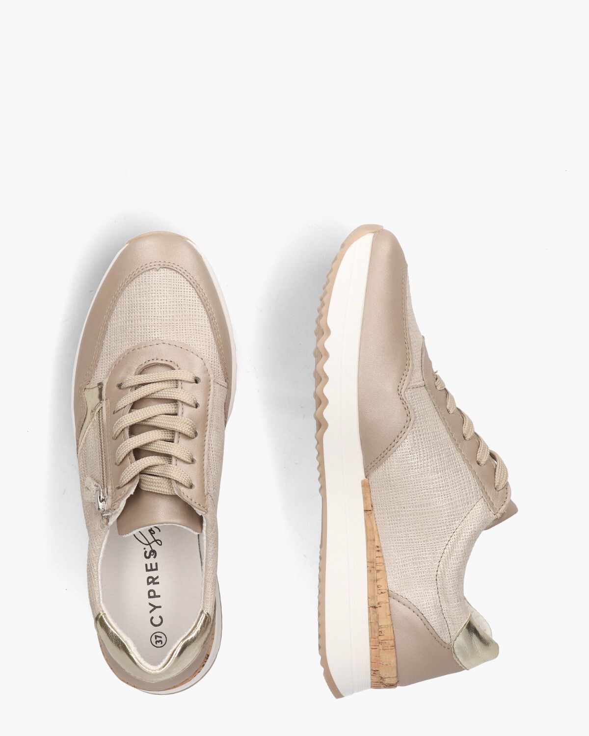 Tamar Taupe Damessneakers