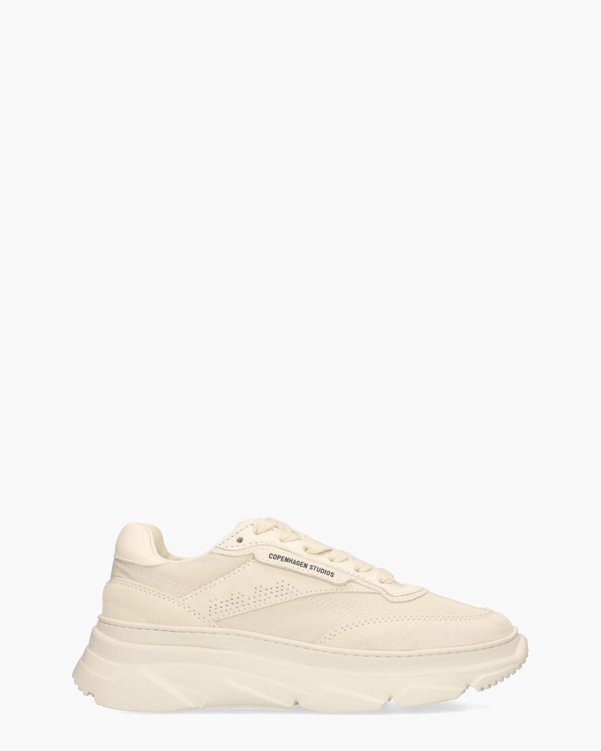 CPH56 Material Mix Crème Damessneakers