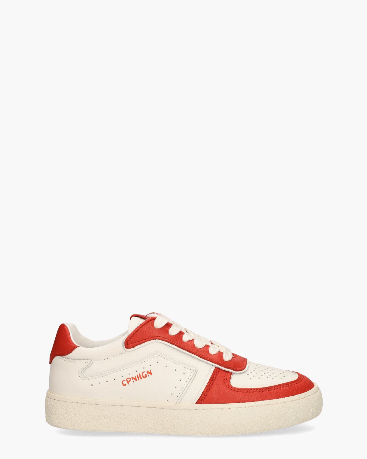 CPH264 Wit/Rood Damessneakers