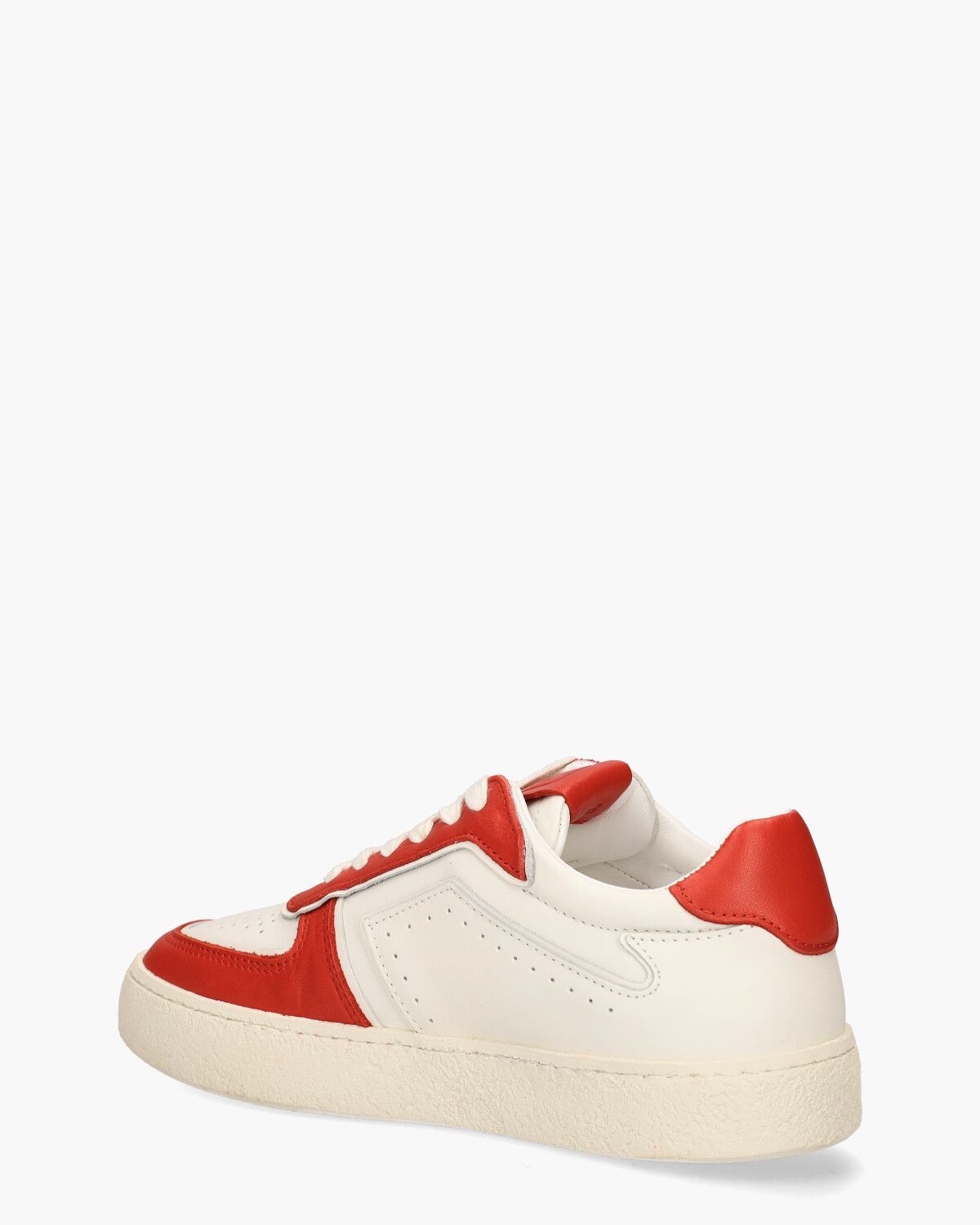 CPH264 Wit/Rood Damessneakers