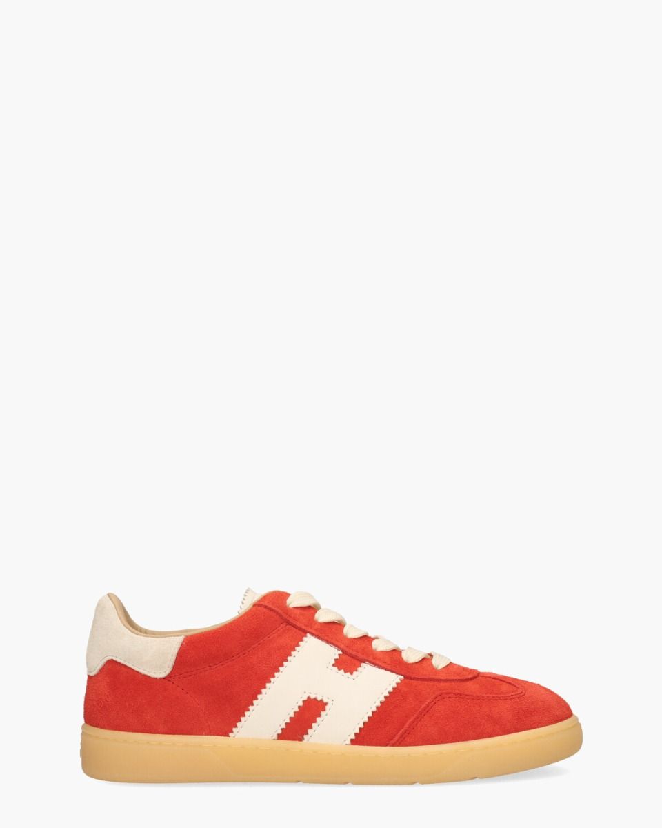 Cool Rood/Off-White Damessneakers