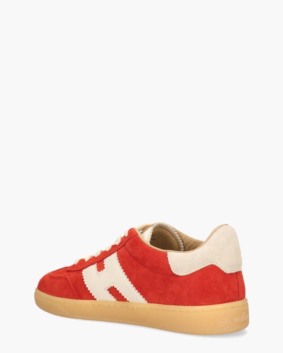 Cool Rood/Off-White Damessneakers