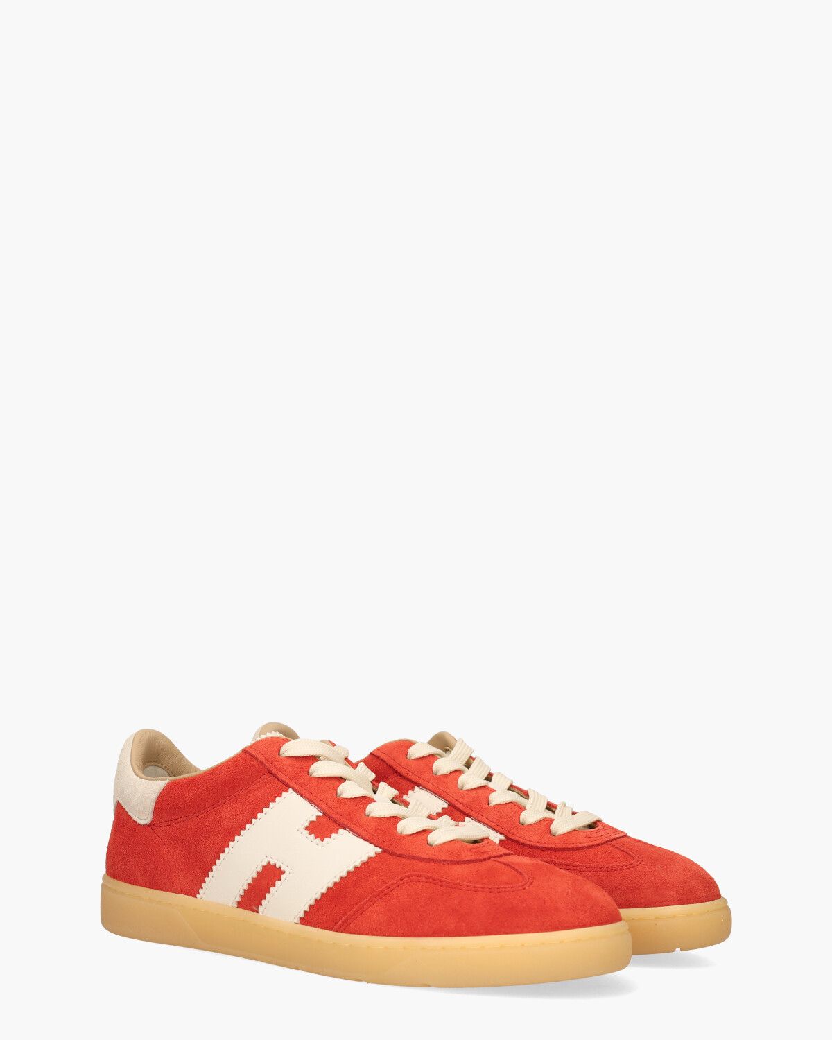 Cool Rood/Off-White Damessneakers